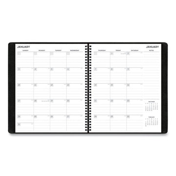 Blue Sky® Aligned Monthly Planner With Built-in Pocket Page, 11 X 9, Black Cover, 12-month (jan To Dec): 2022 freeshipping - TVN Wholesale